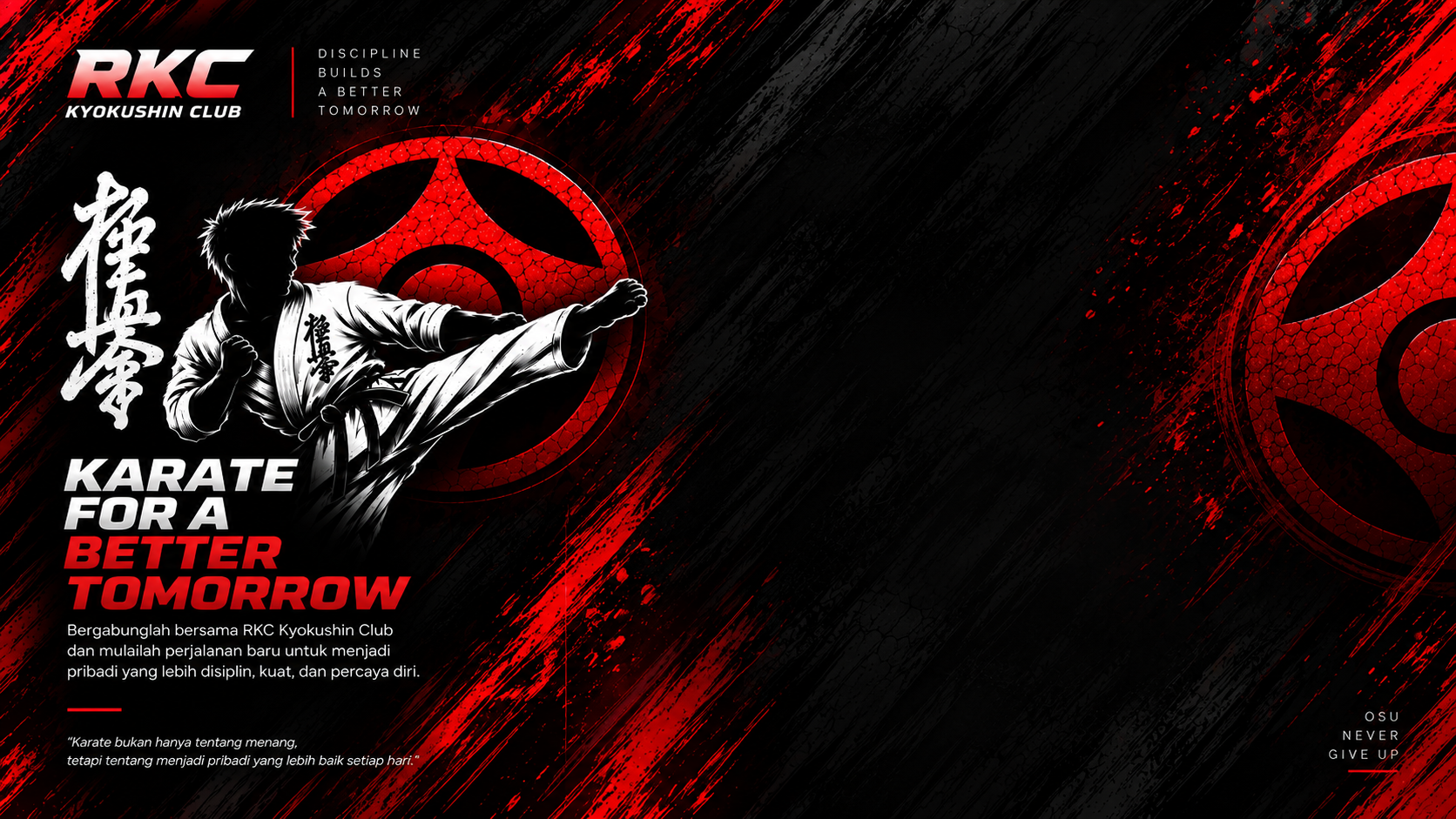 RKC Kyokushin Club Desktop Background